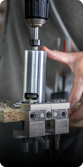 Precision drilling detail